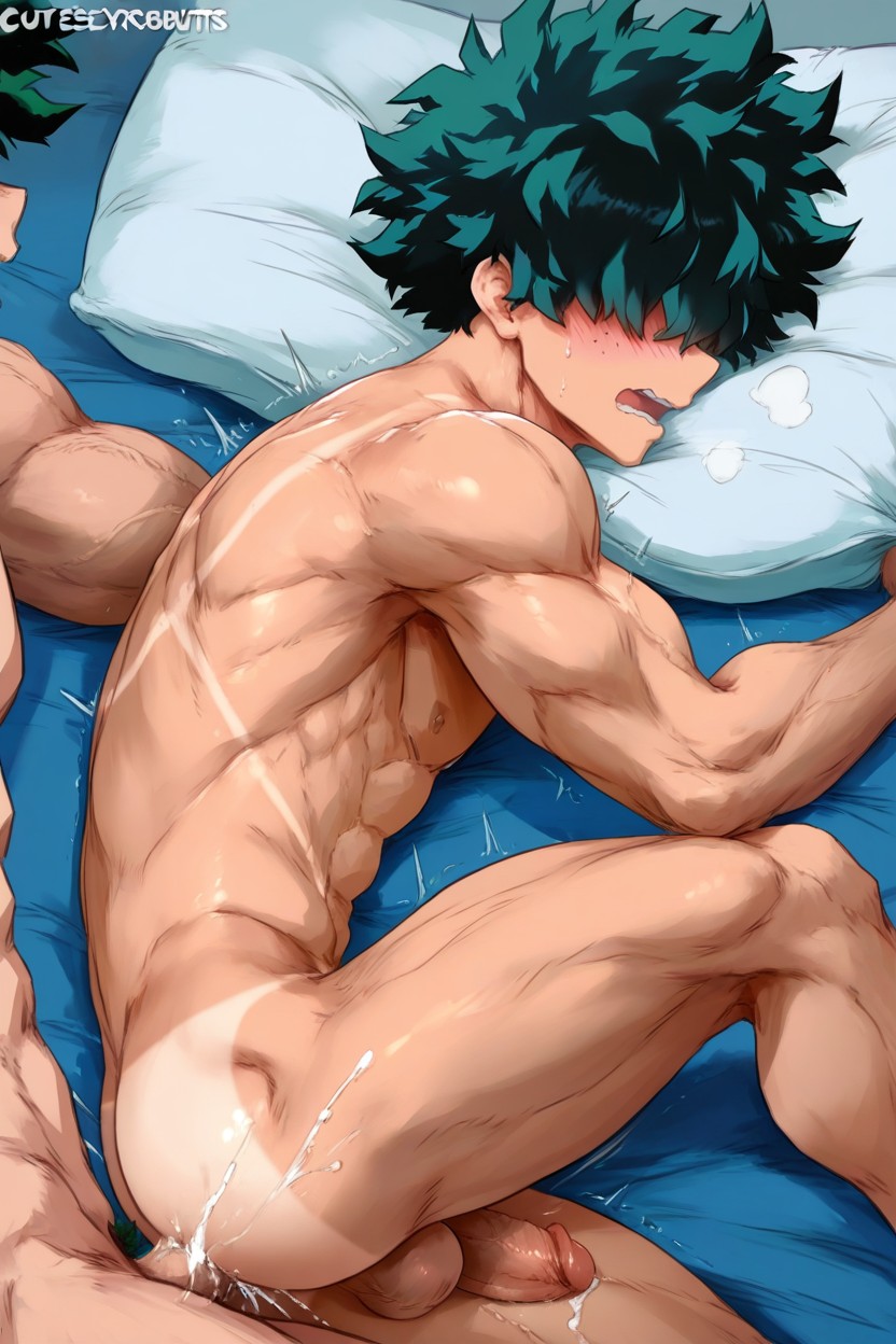 Obedient Expression, Dazed, Bed AI Gay Porn