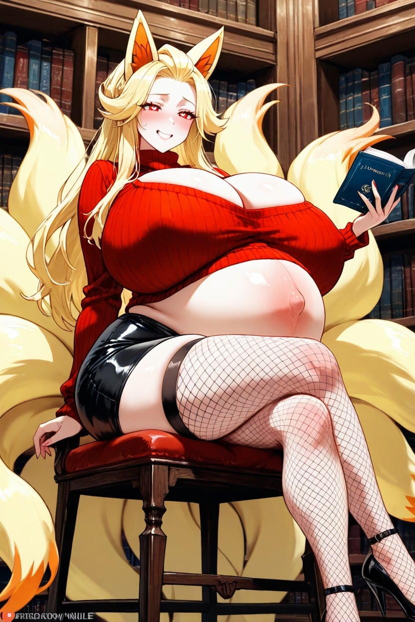 Smile, Love Hearts, Blushed AI Porn