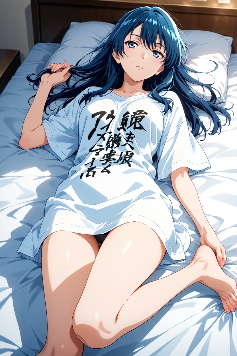 Pretty Woman, Anime Features, Front View 헨타이 AI 포르노