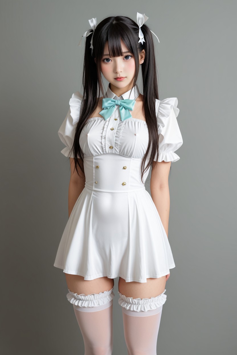 Navel, Perfect Anatomy, Form Fitting Clothes Asian AI Porn