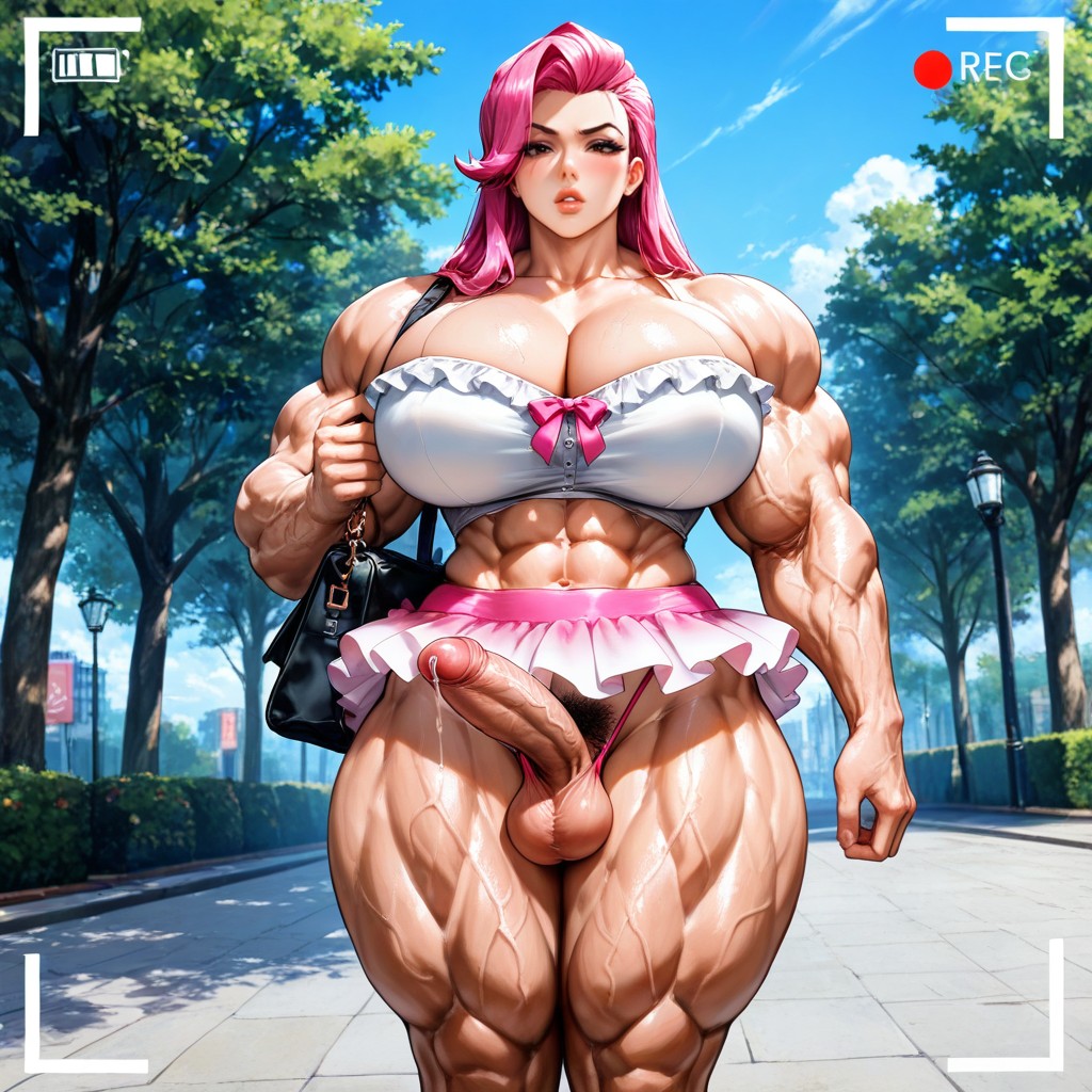 Bodybuilder, Extremely Large Ass, Huge Biceps 헨타이 AI 포르노