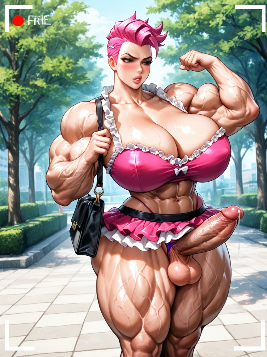Hyper Muscles, Korean Idol, Ultra Muscular Hentai AI Porn