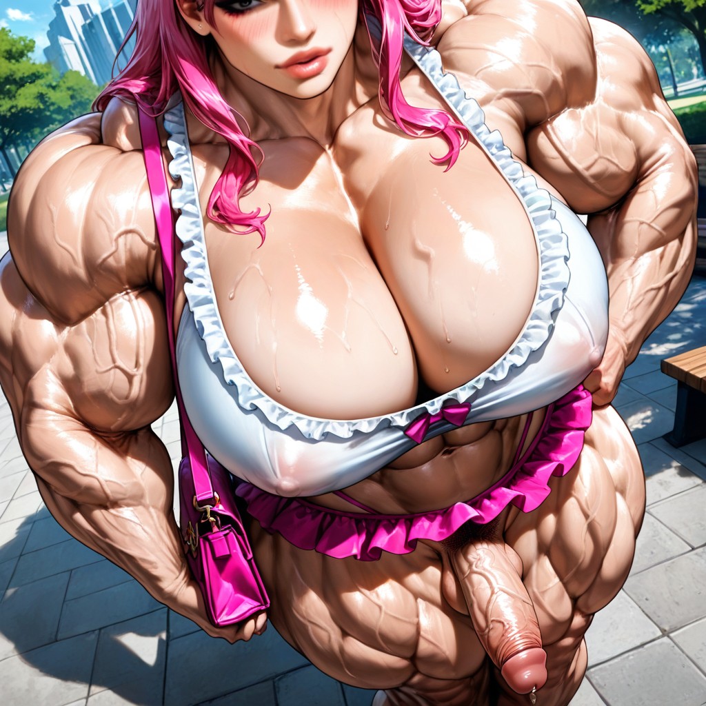 Extremely Large Ass, Bodybuilder, Hdr Hentai AI Porn