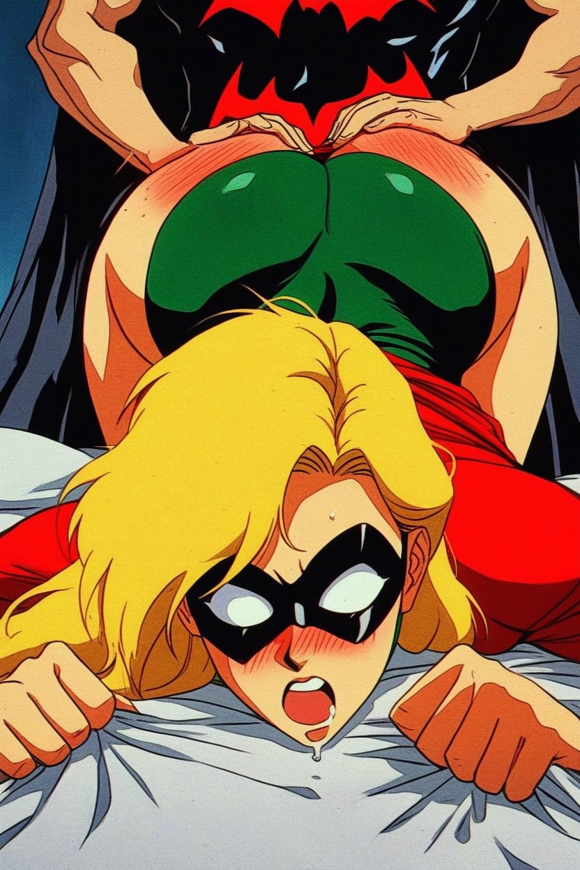 Robin Outfit, Domino, Medium Breasts Hentai AI Porn