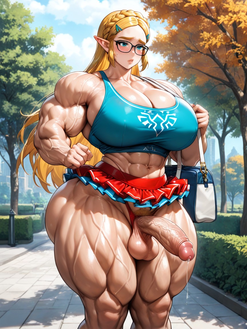 Abs, Small, Bodybuilder Hentai AI Porn