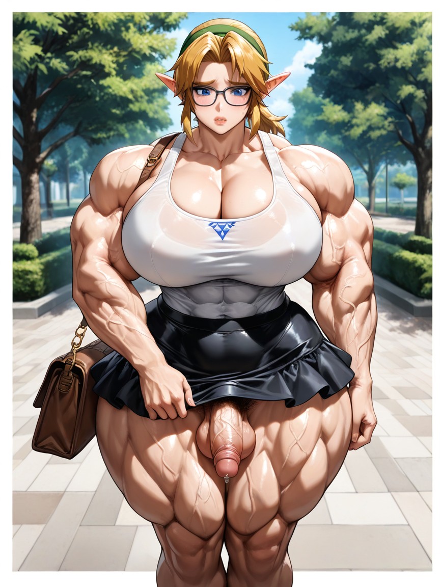 Massive Muscle Delts, Huge Muscular Arms, Wide Hips Хентай AI порно