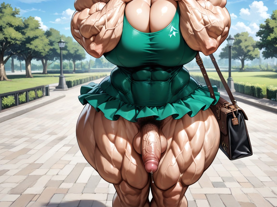 Bodybuilder, Muscular Veins, Ssbbw Hentai AI Porn