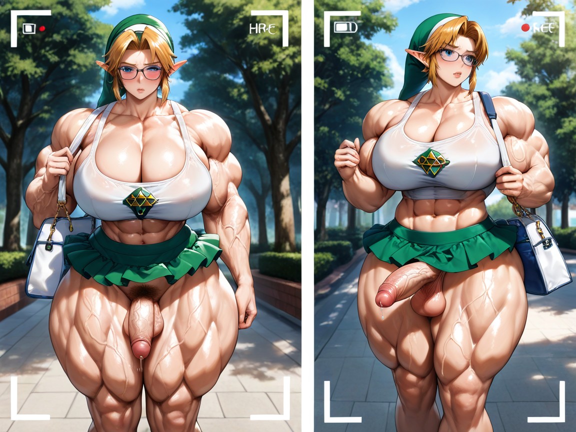Knees Together, Bodybuilder, One Expensive Shoulder Bag For Women Hentai IA