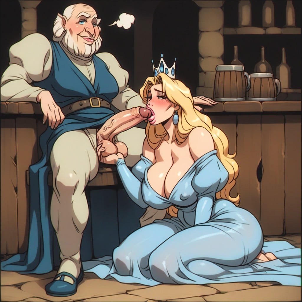 Medieval Clothing, Super, Push Up Tits Deep Cleavage AI Porn