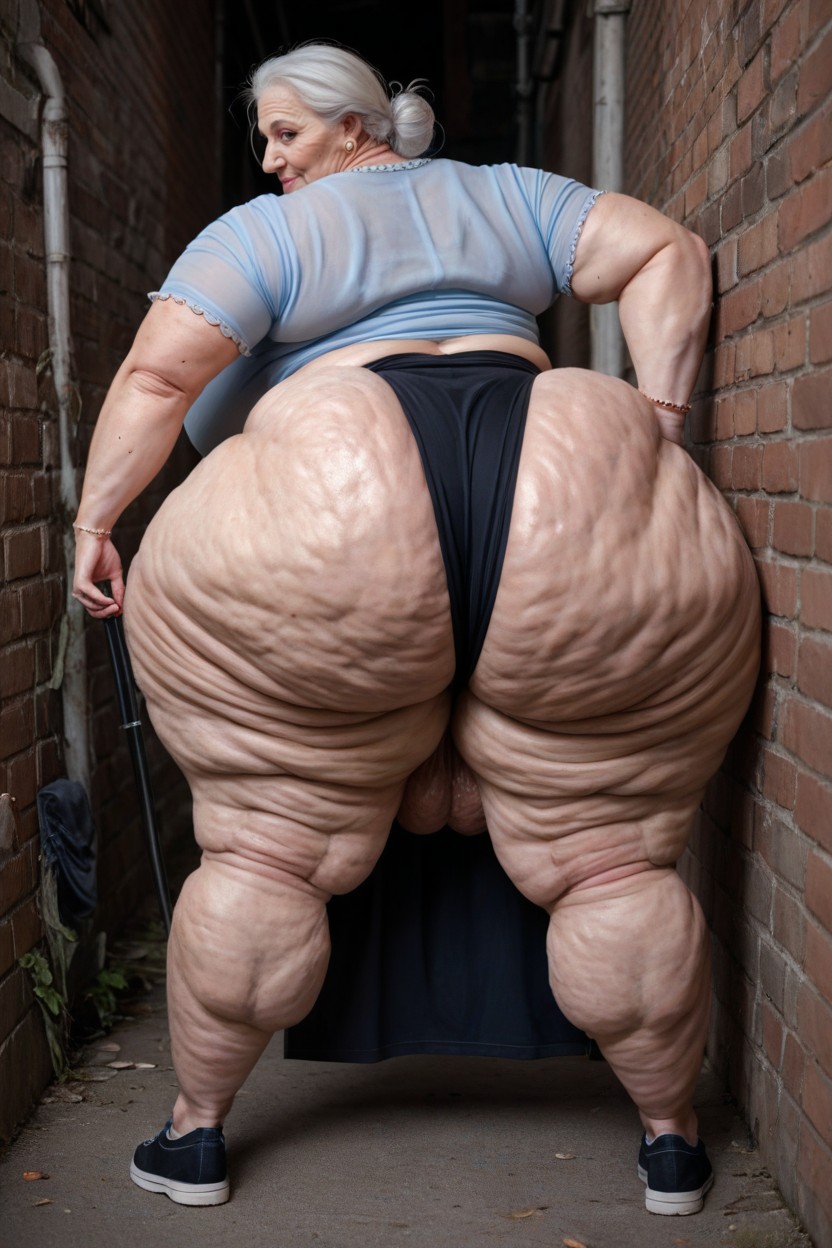 Cellulite Legs, Bending Over, Foreskin AI Porn