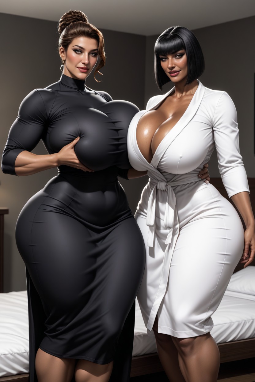 Massive Ass, Palace, Wide Hips AI Porn