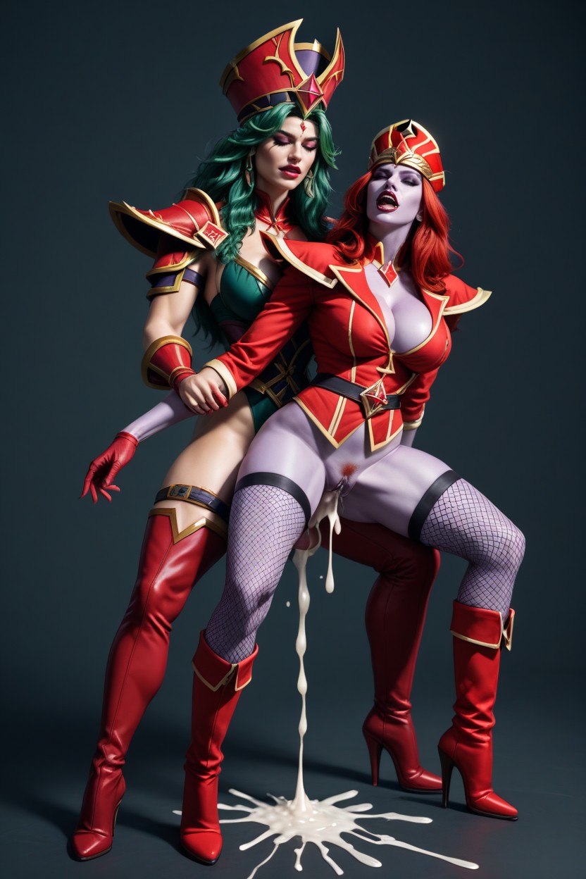 Messy Hair, Rough Sex, Tyrande Whisperwind Big Boobs AI Porn