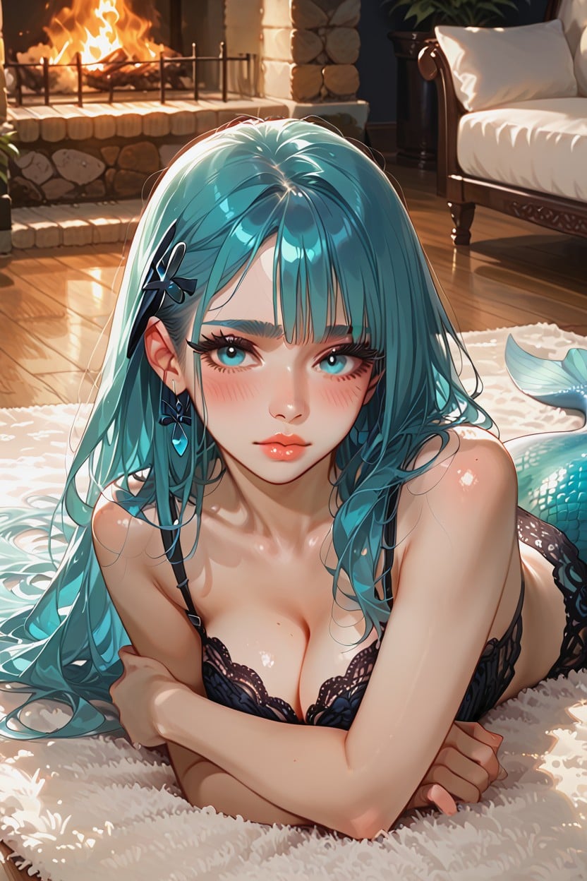 Embarrassed, Perfect Face, Perfect Genitals Hentai IA
