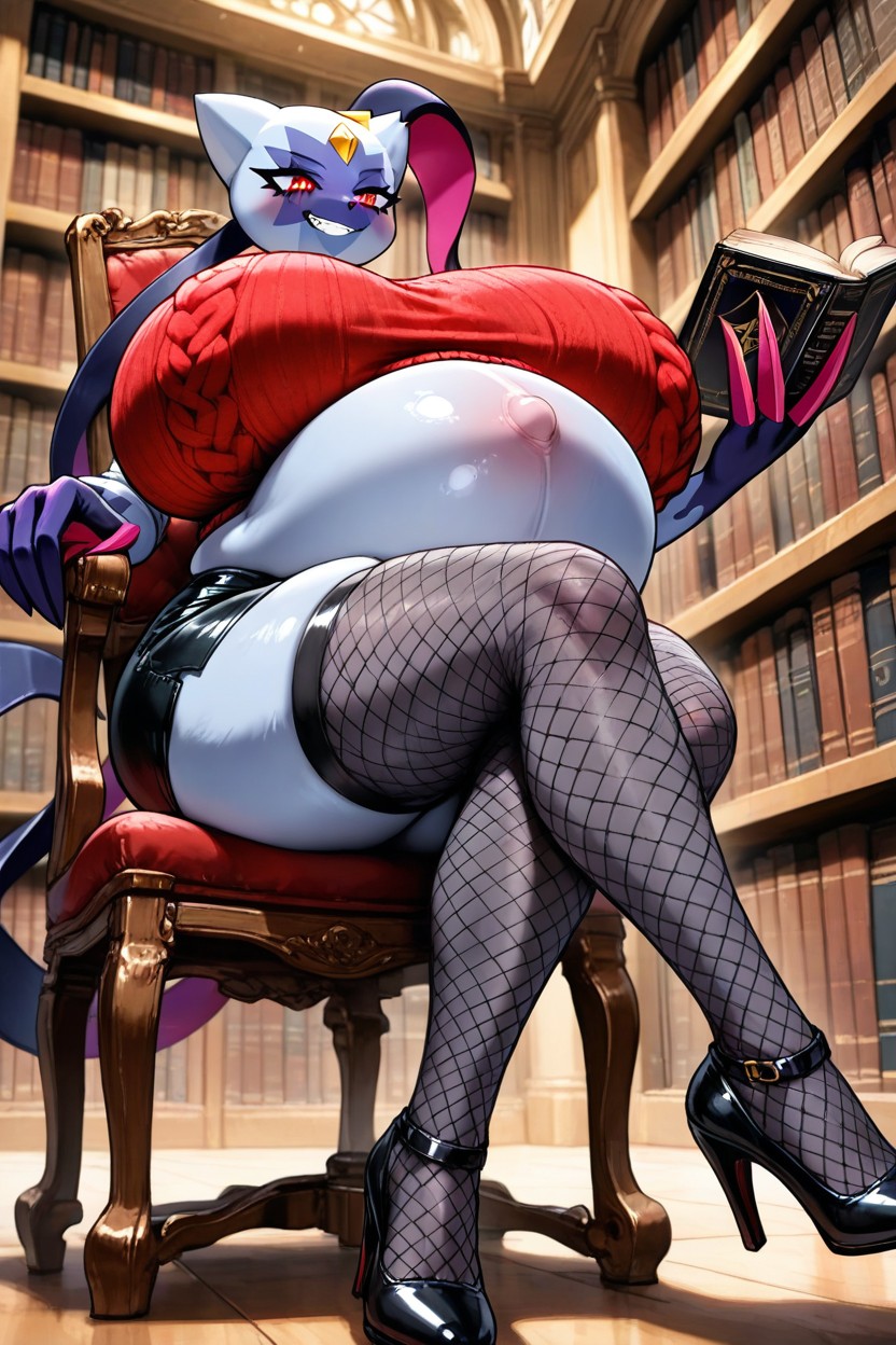 Furry, Black Leather Skirt, Sneasler Pokemon AI Porn