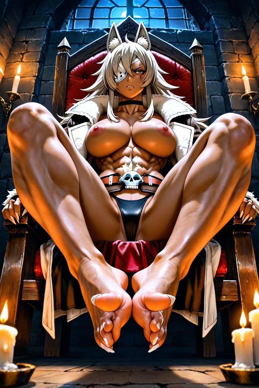 Cleavage Visible, Cleavage Visible, 正面視圖 AI黃漫