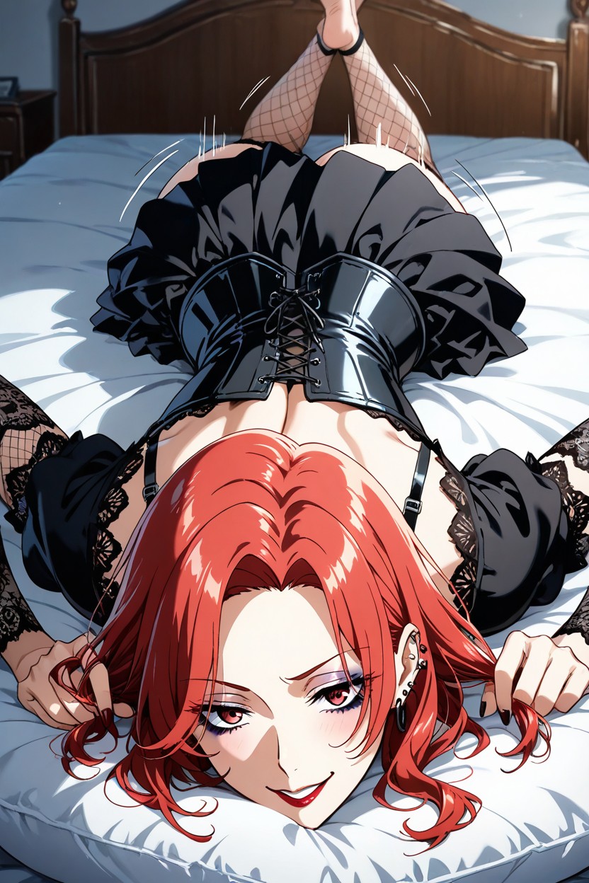 Anime, Woman, 小さな胸 ヘンタイAIポルノ
