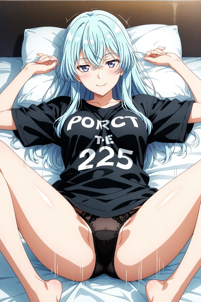 Pretty Face, Slightly Happy Face, Show Feet Hentai AI Porn