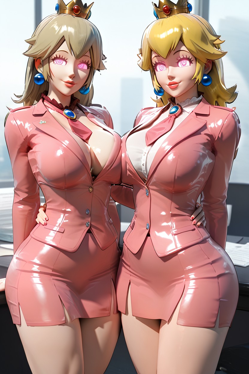 In Public, Blank Eyes, Cosplay AI Porn