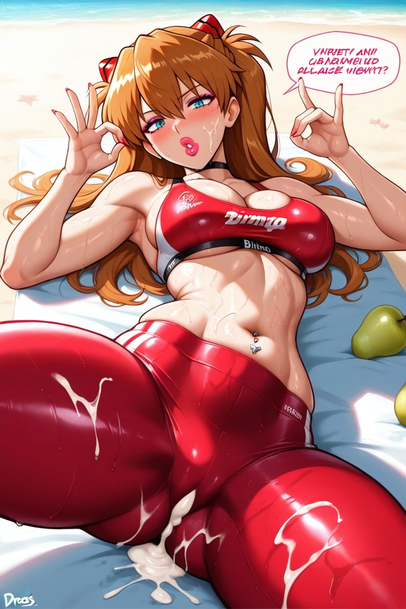 Underboob, Large Lips, Unique Gesture Porno IA Hentai