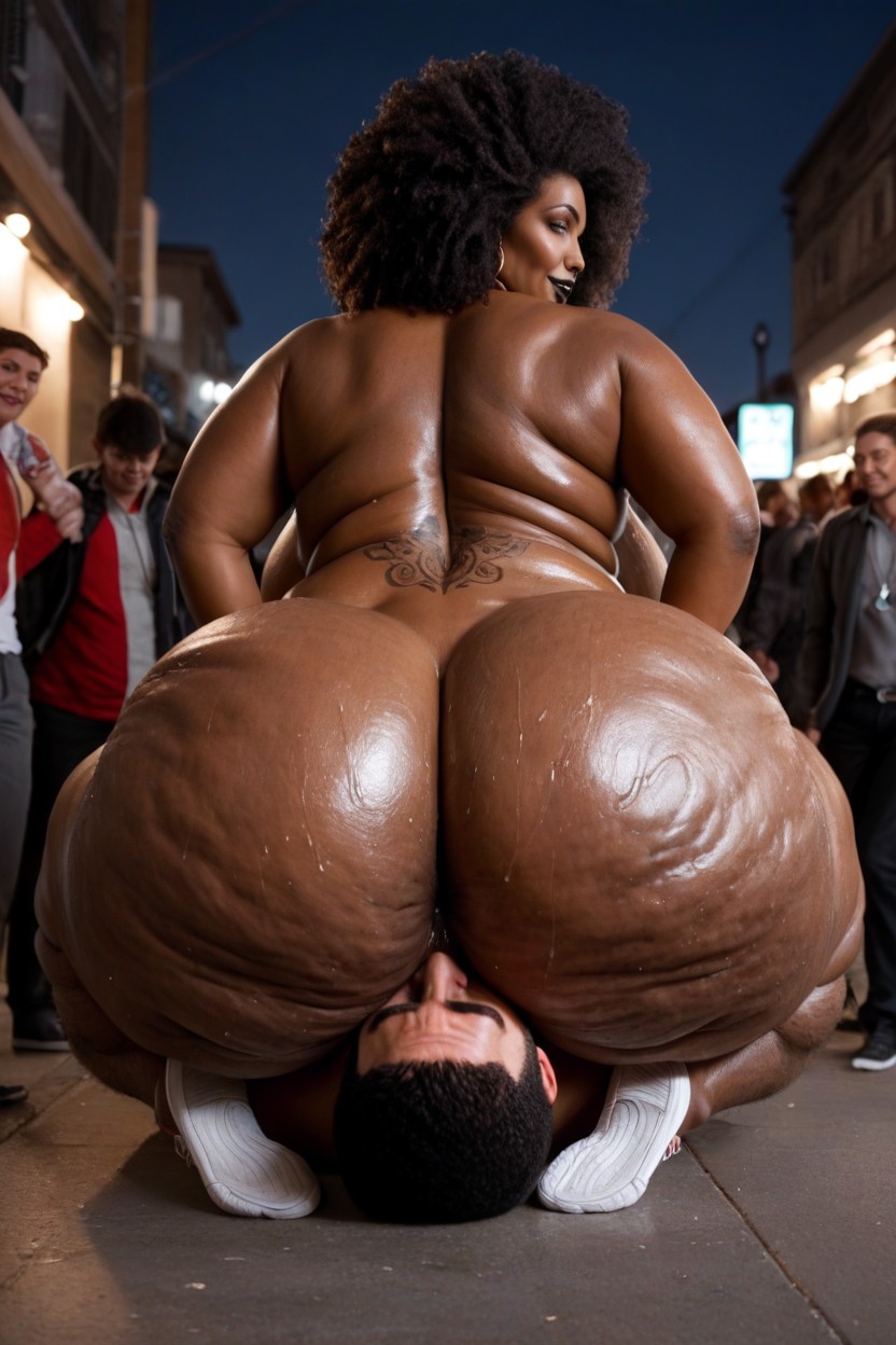 Ssbbw, Very Oily Skin, Extremely Beautiful And Sweet Face Porno ebony IA