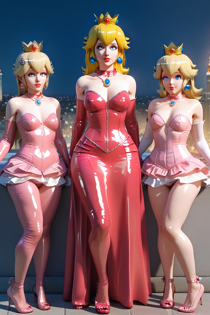 25+, Front View, Giant Hoopskirts AI Porn