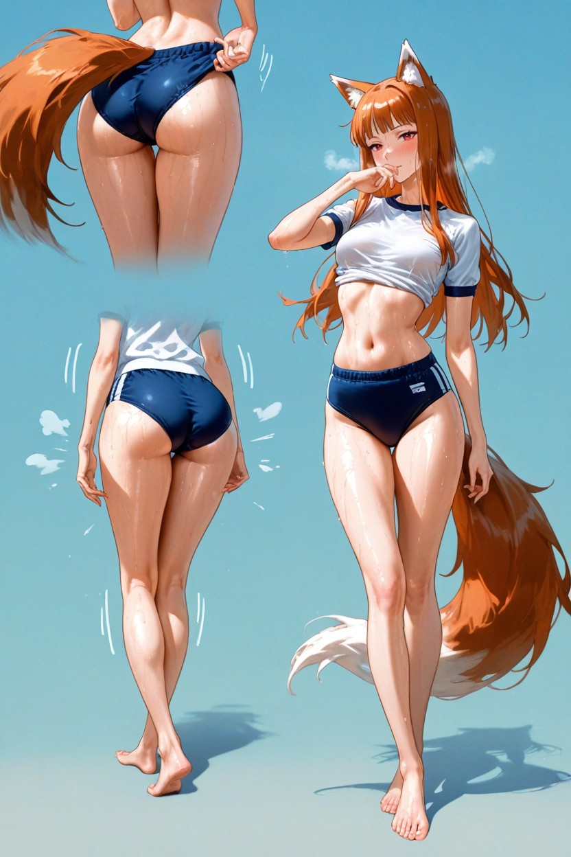 Very Soft Smooth Body, Holo From Spice And, Ultraleanlegs ヘンタイAIポルノ