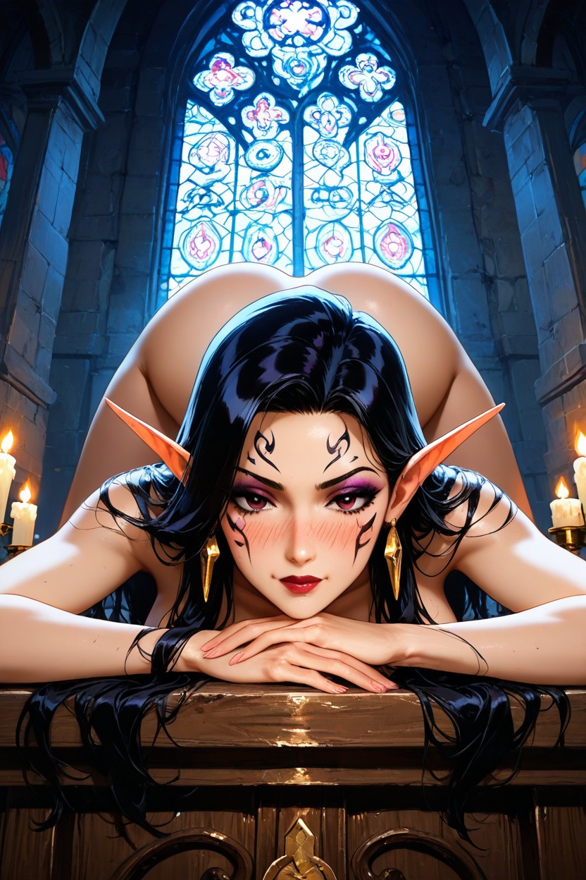 Topless, 25+, Breasts Exposed Hentai AI Porn