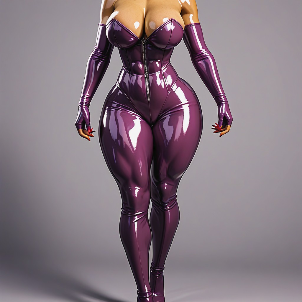 Bust Shot, Latex Gloves, Fit AI Porn
