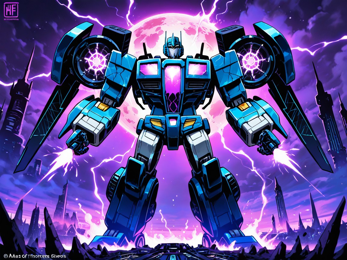 Rotating Mechanical Spires, Homeworld Of The Transformers — An Enormous, Made Of Gleaming Chrome Towers Hentai AI Porn