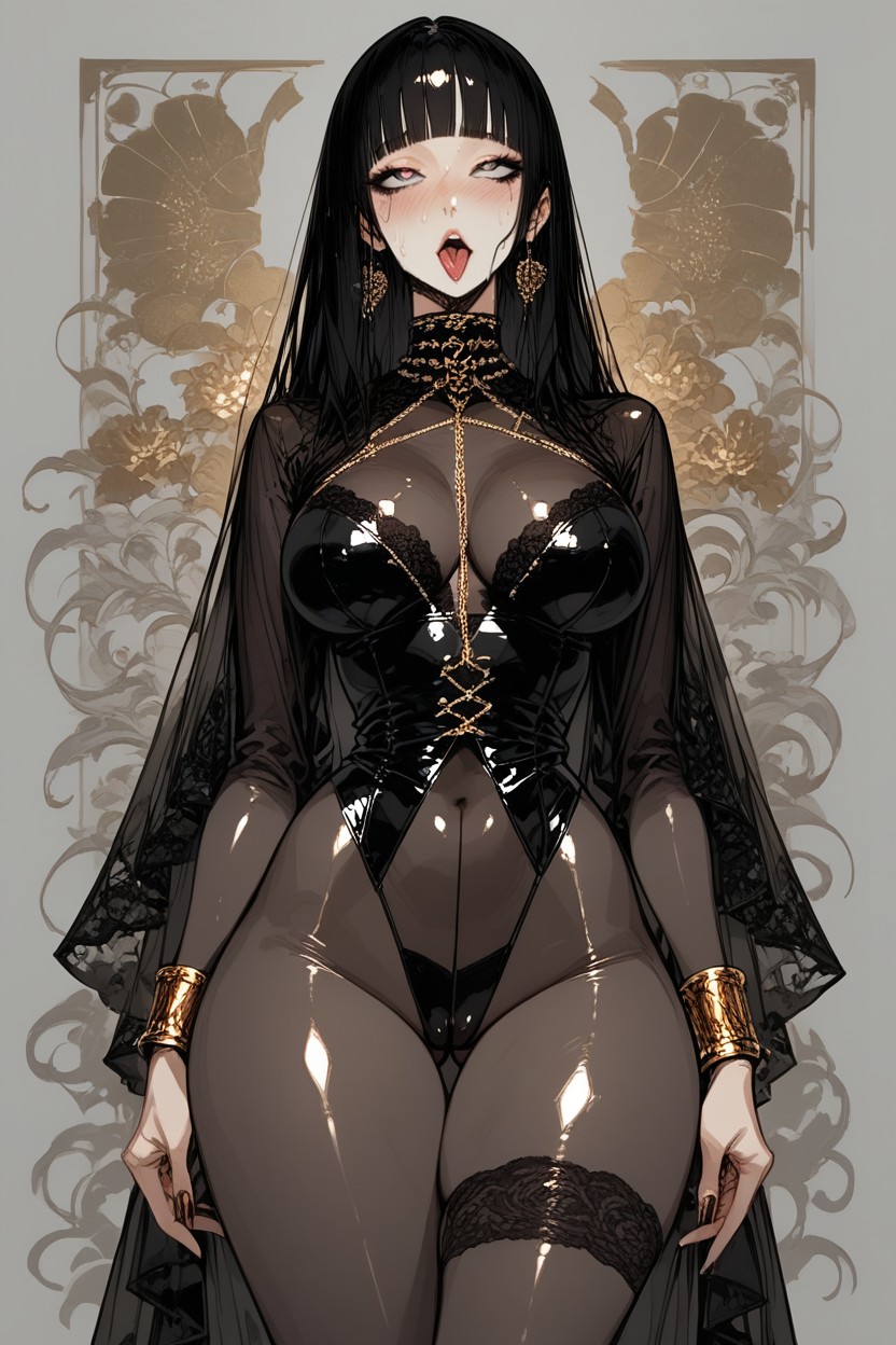 Detailed Eyes, Perfect Firm Breasts, Perfect Tits AI Porn