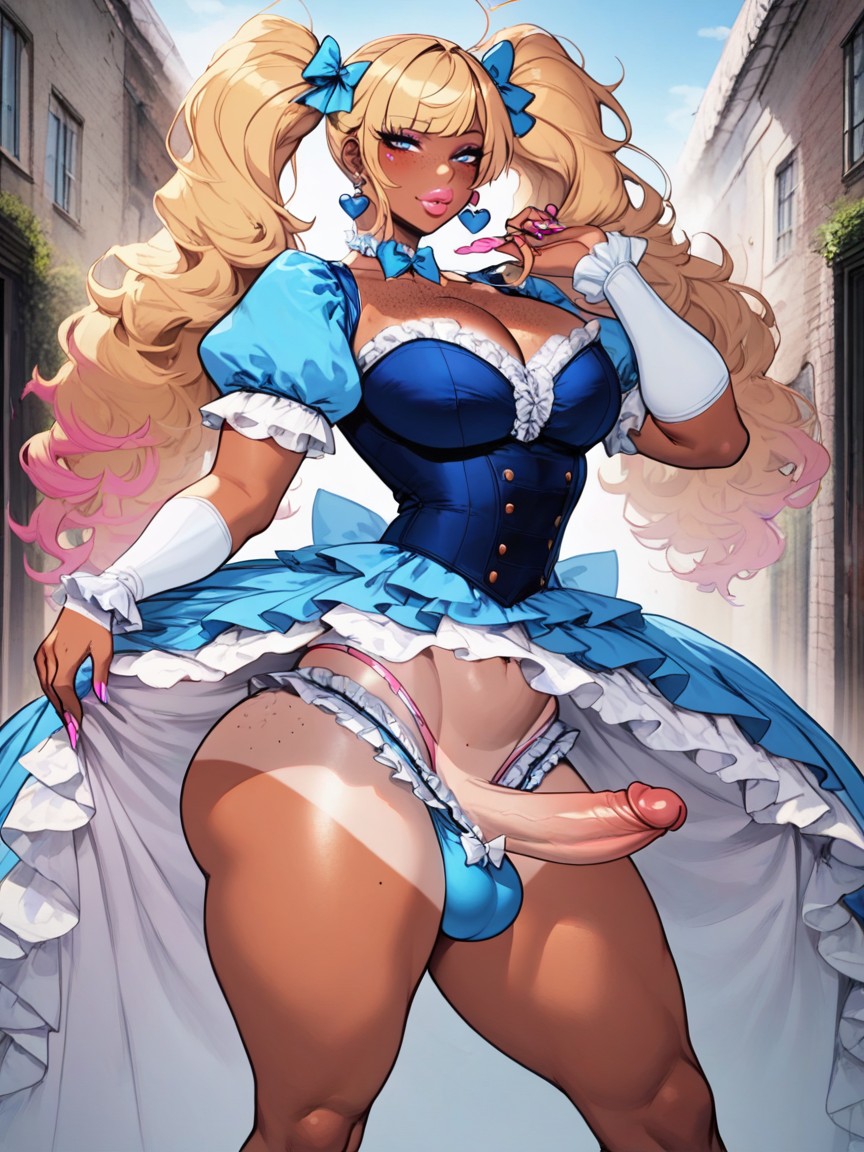 Cutestsissy, Petal Panties, Light White Skin 人妖AI黃片