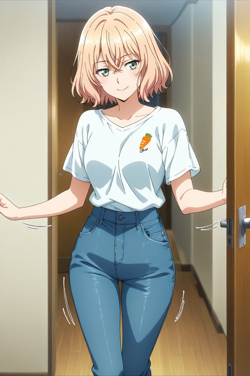 緑の目, 小さなお尻, Anime ヘンタイAIポルノ