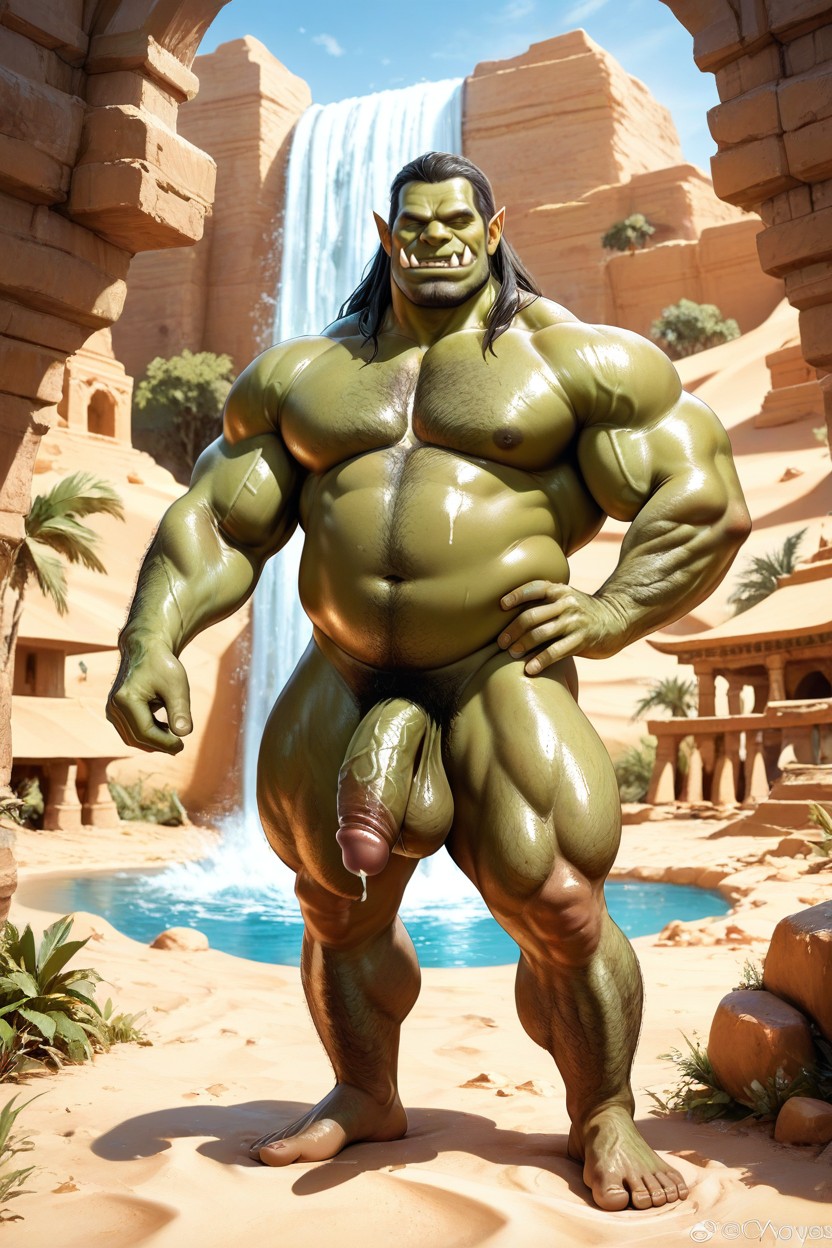 Oiled Skin, Full Body, Naked AI同性恋黄片