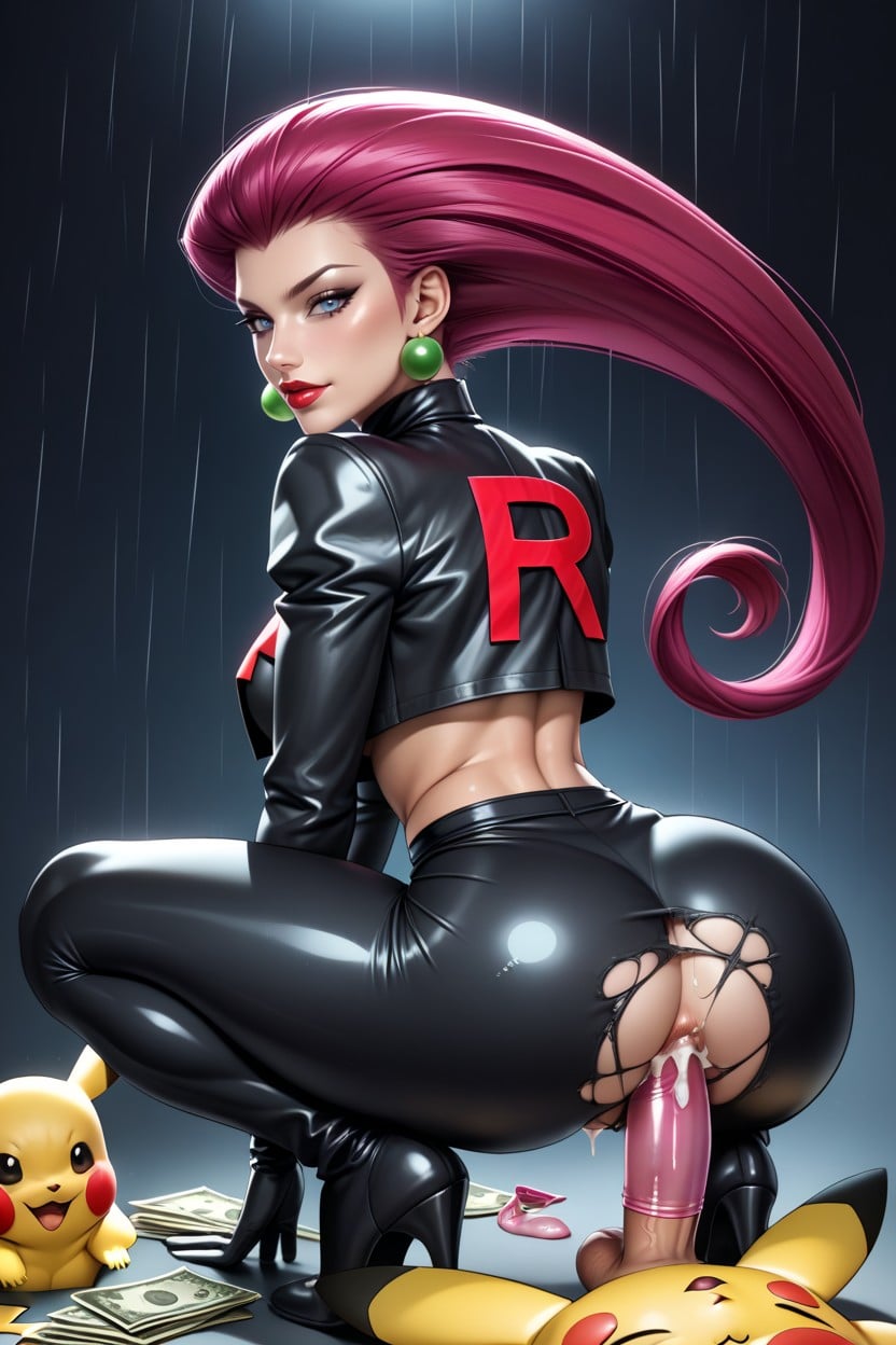 Most Beauty Woman In The World, Squatting, Looking At Viewer AI Porn