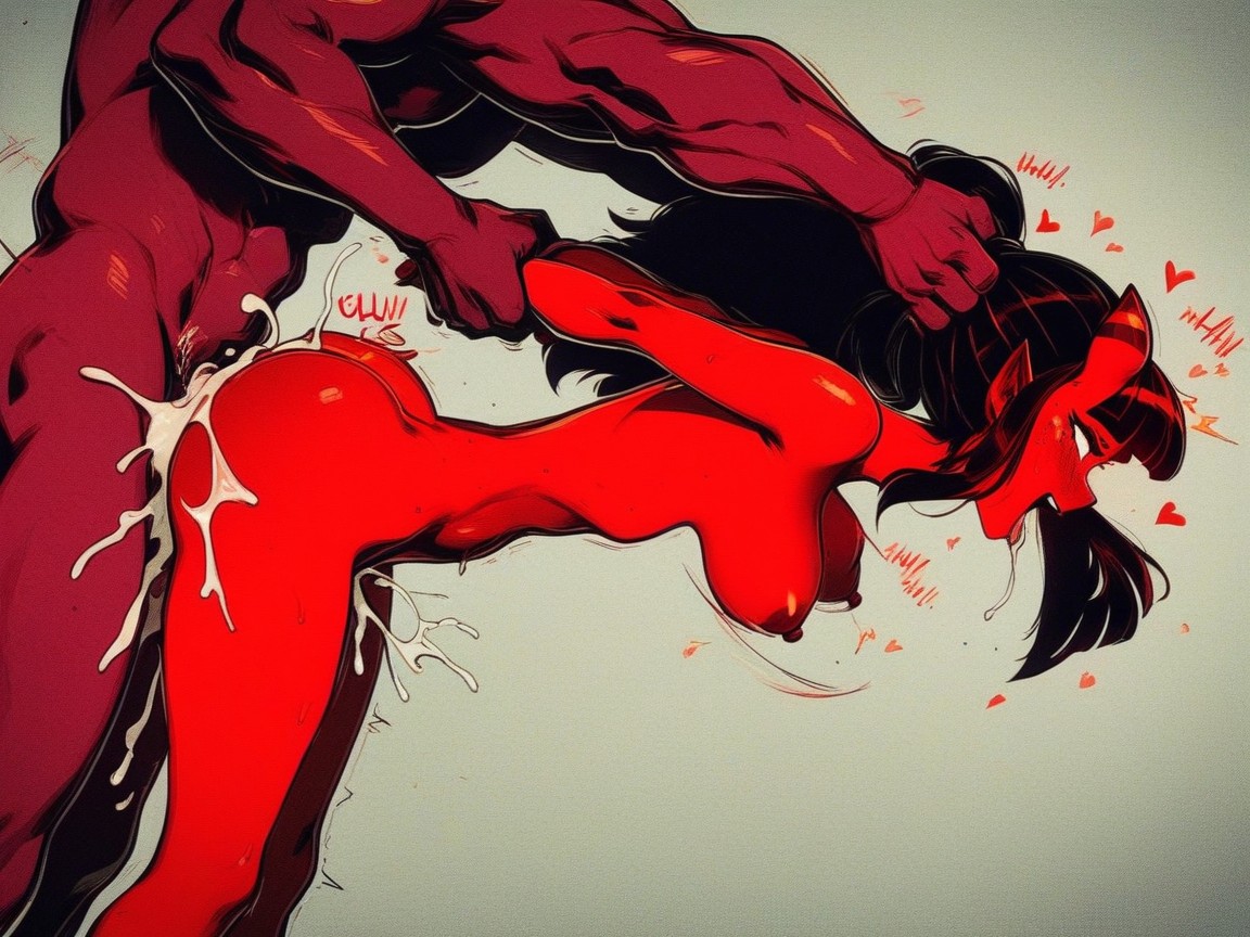 Anal, Monster Times Than Her, Sound Effects AI Porn