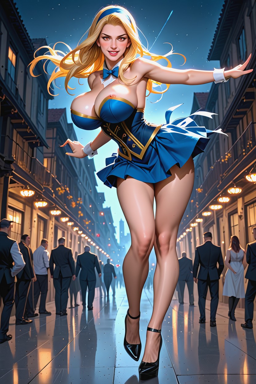 Bending Over, Sexy Legs, Perfect Body Hentai AI Porn