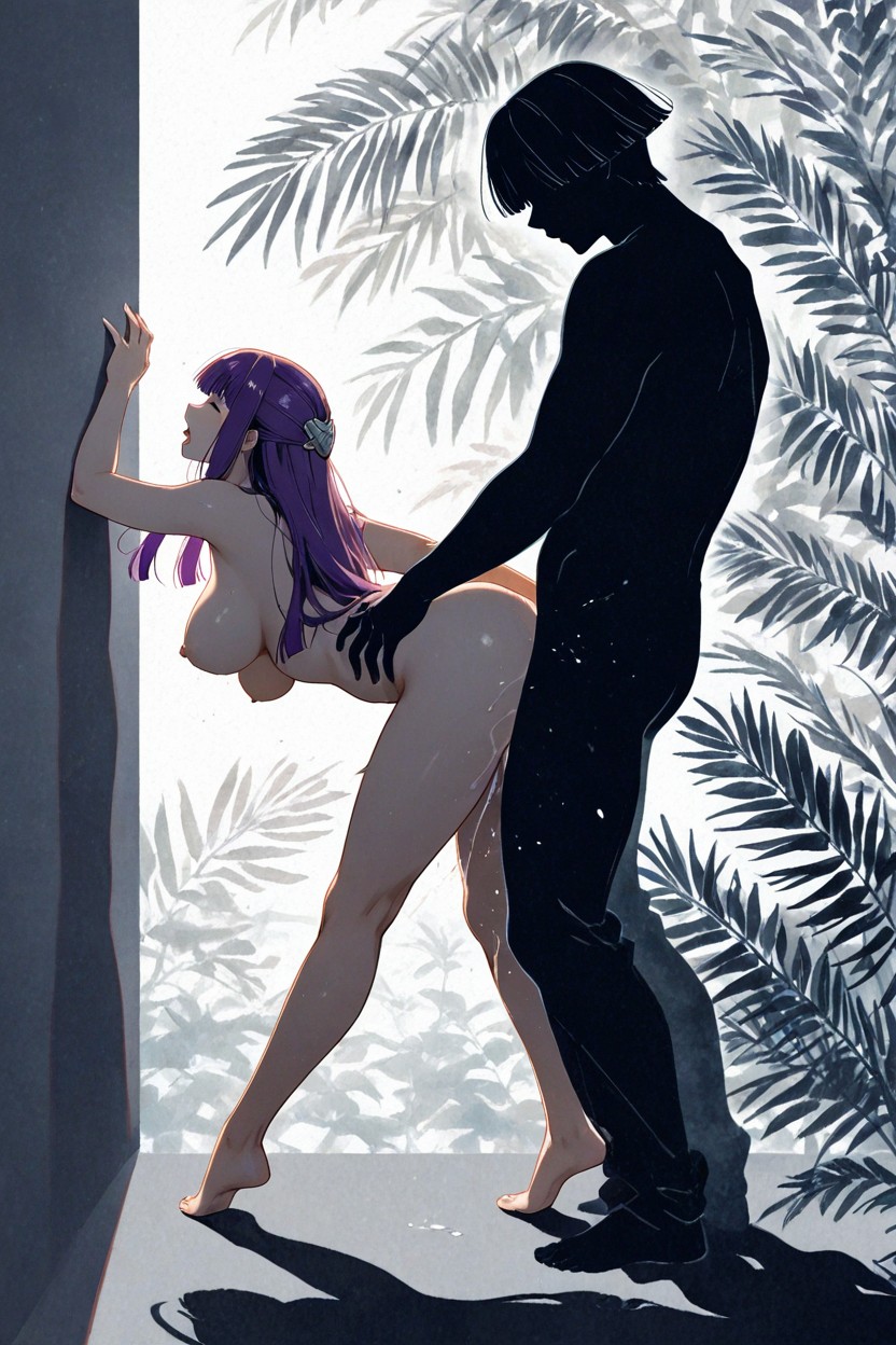 Backlit, Sex With Male, Standing Hentai AI Porn