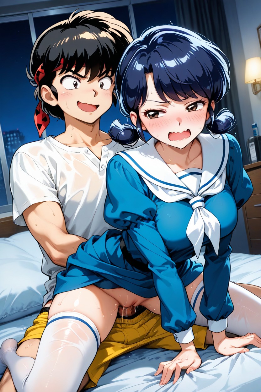 Ultra Detailed Image, Hair, Sweaty Hentai AI Porn