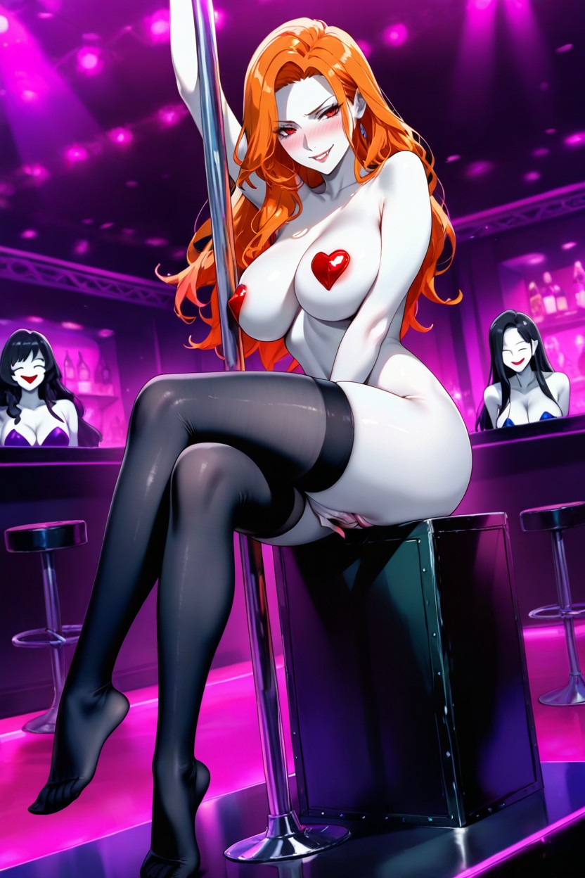 Pale Skin, High Detail, Naked AI Porn