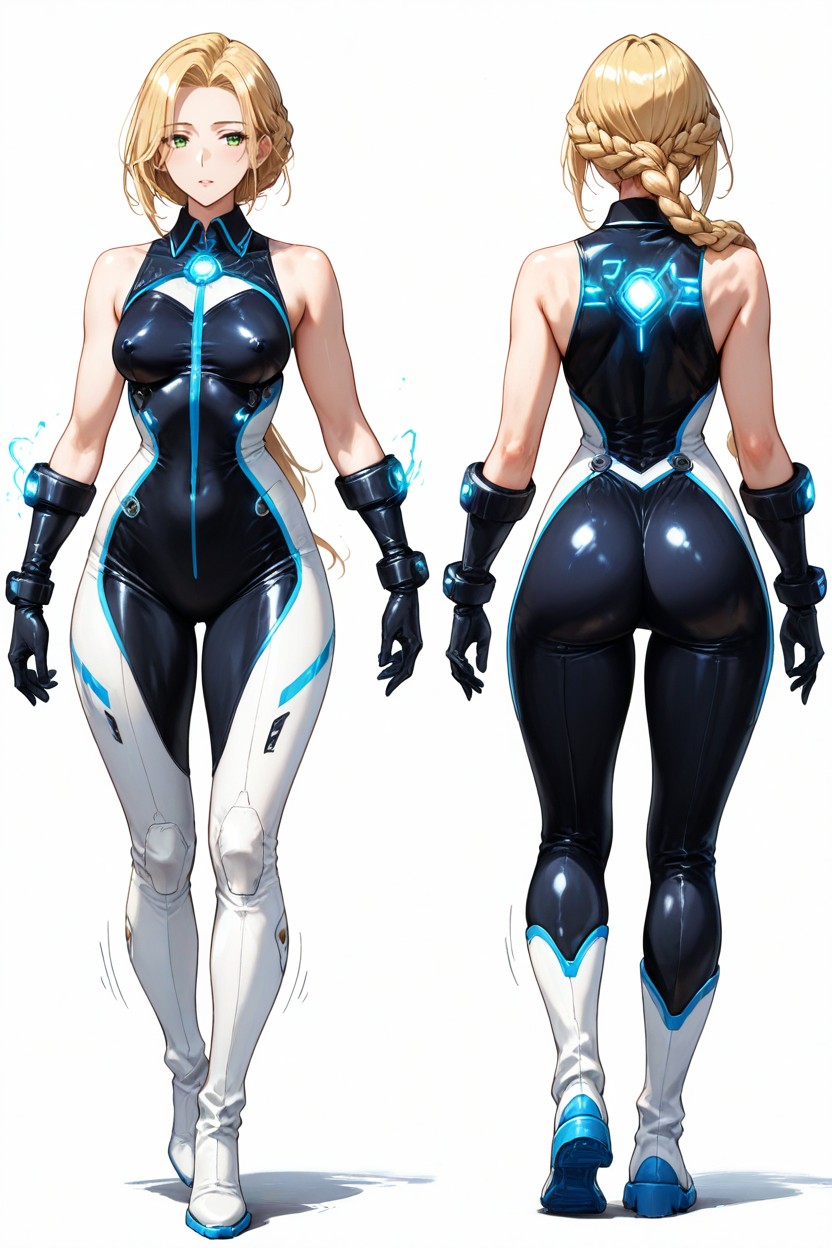Full Body View, Front View, Walking AI黃漫