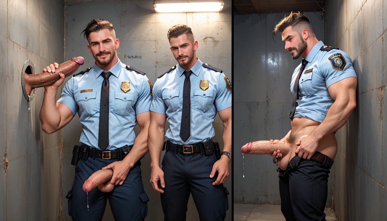 Subtle Domination Powers, Standing With Legs Spread, Realistic Fleshy Dildo Stuck To Walls AI同性戀黃片