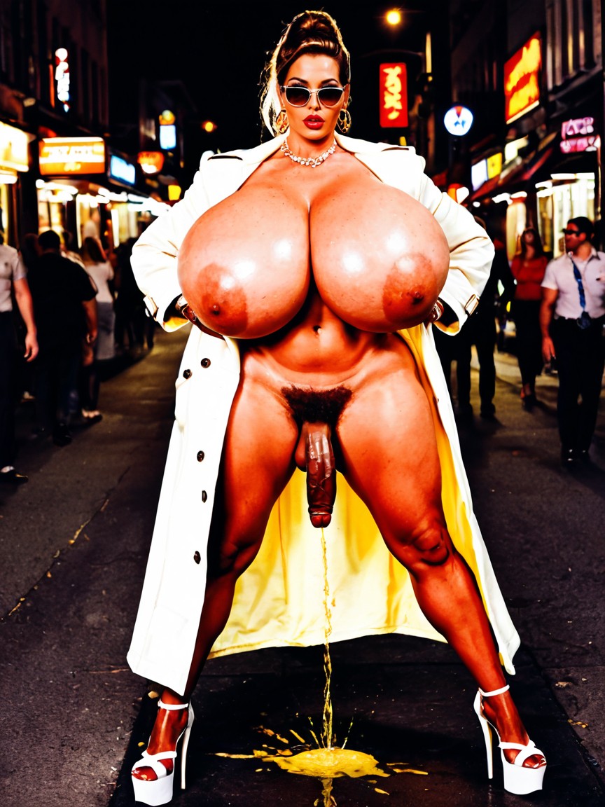 Pee, 沙漏, Girthy Cock And Balls 人妖AI黃片