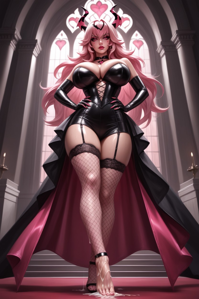 Shiny Breast, Foot Focus, Lingerie Hentai AI Porn