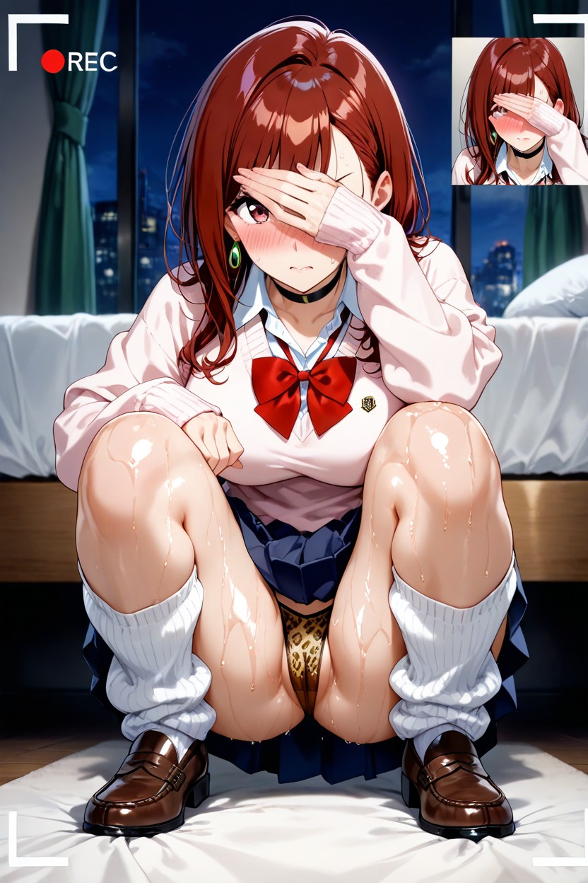 Sweaty, Embarrassed , Disgusted Hentai AI Porn