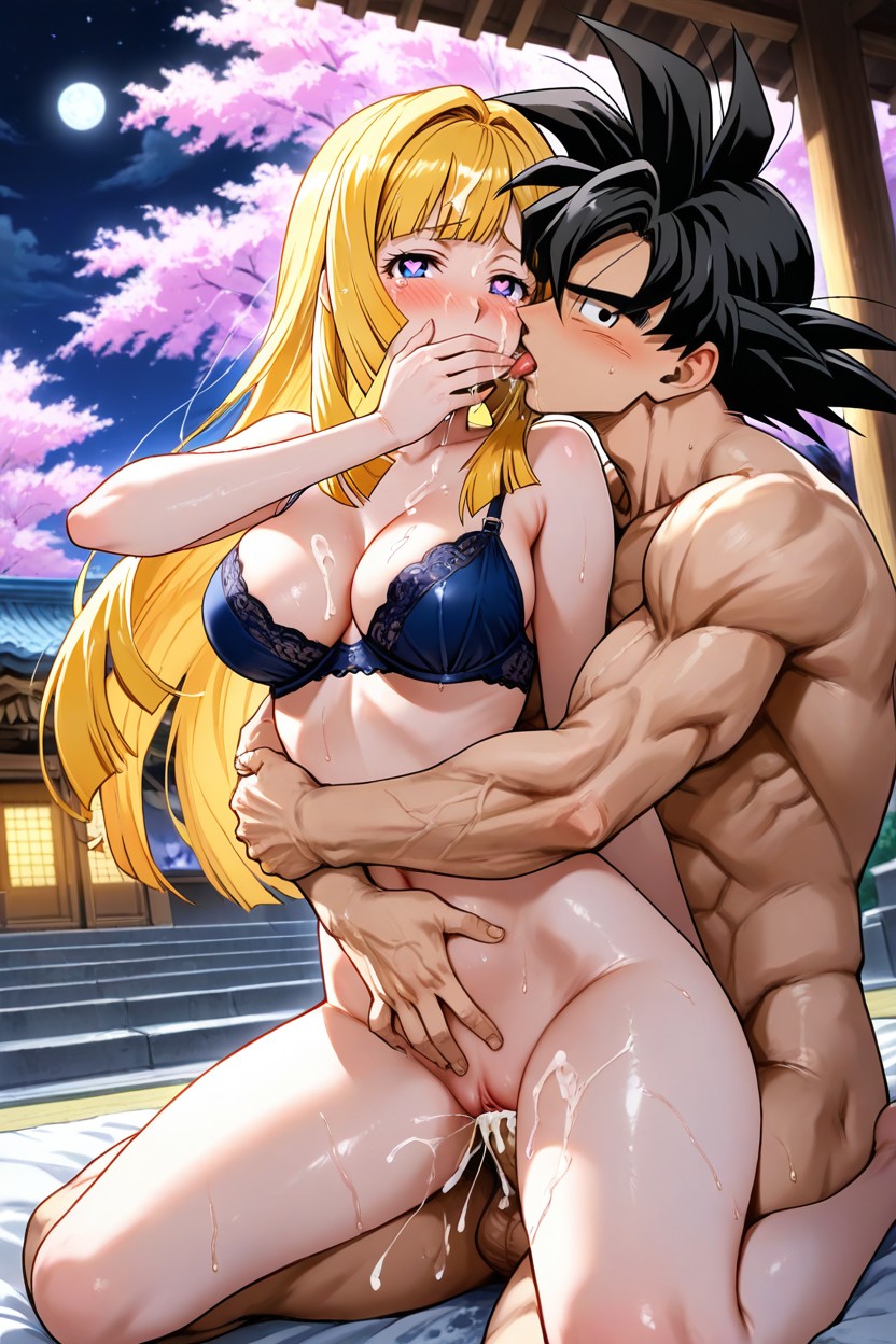 Deep Sex, Ultraskinny, Goku Licking Her Cheek Hentai AI Porn