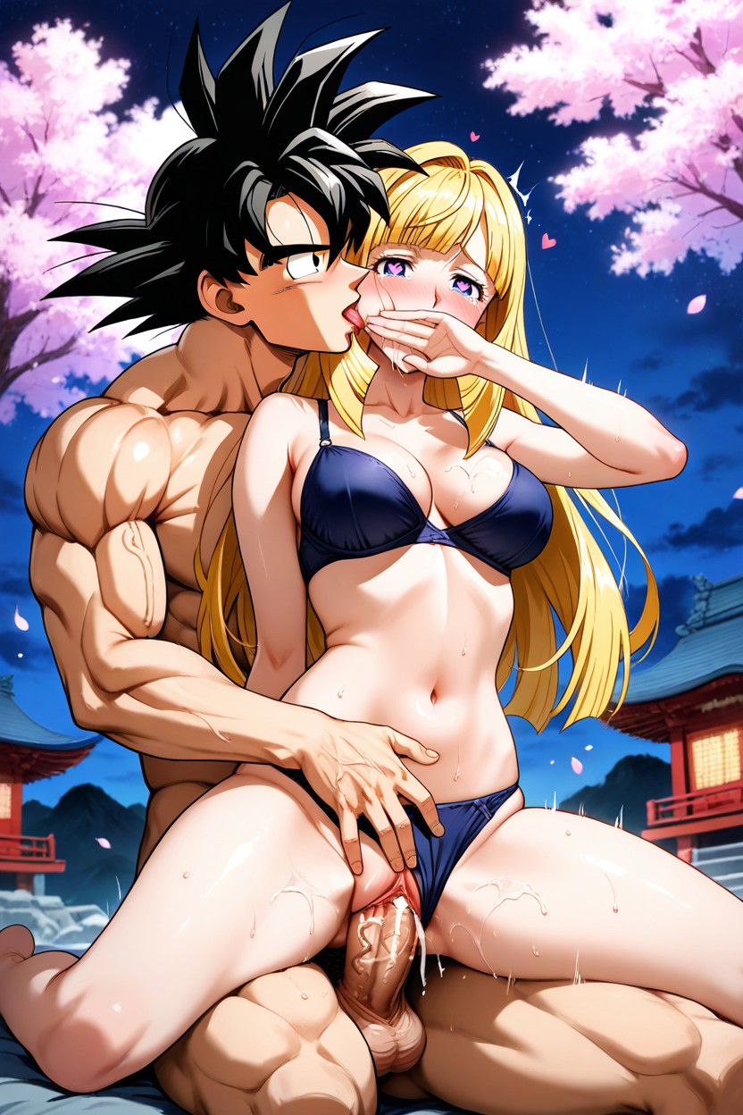 Foreground, She On Top Of Goku, Foreground Hentai AI Porn