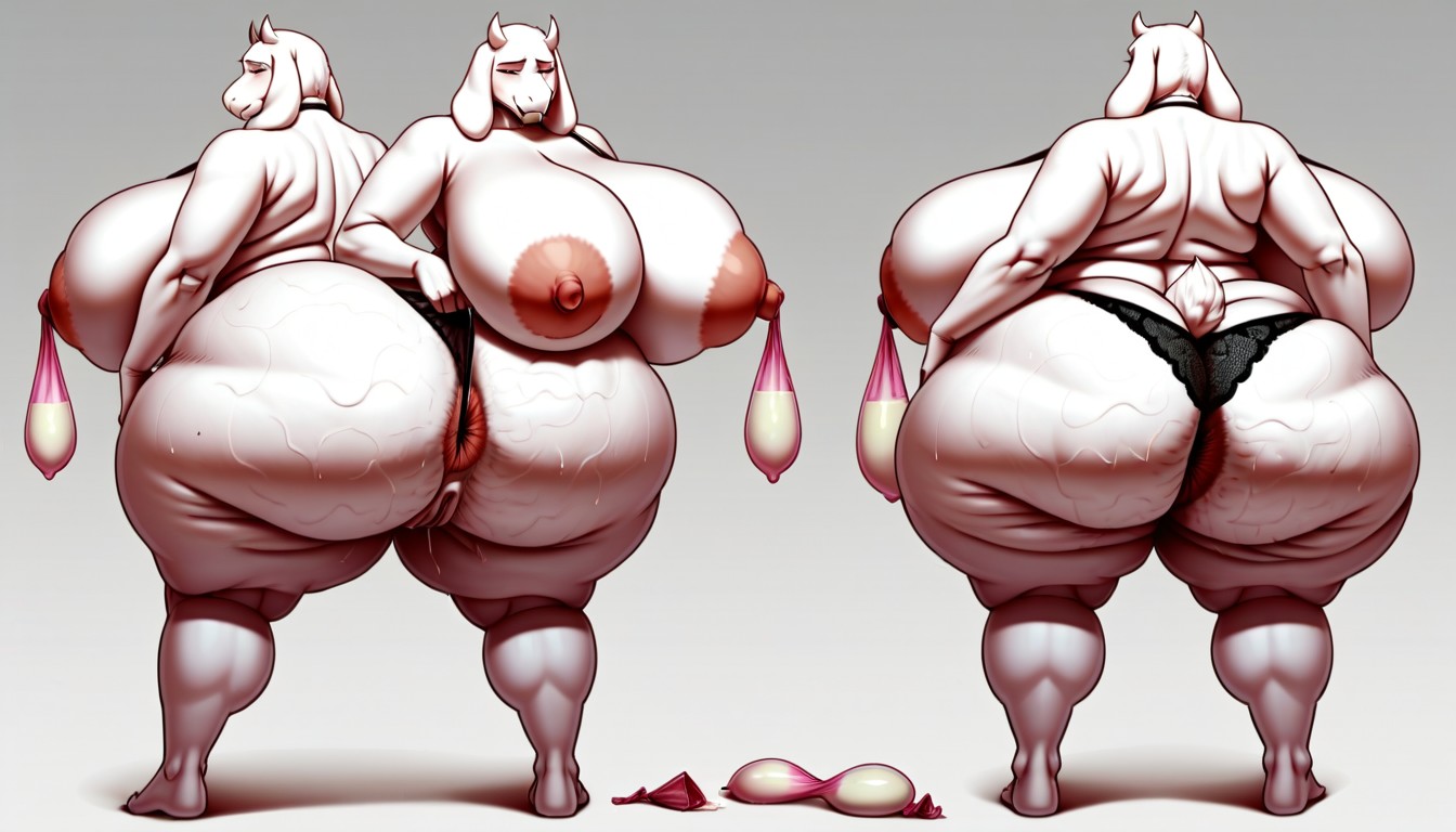 Thick Legs, Nighttime, Biggest Ass In The World Furry AI Porn