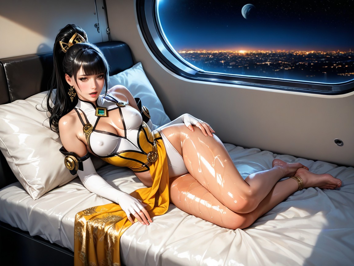 Glossy Lips, Very Aesthetic, Detailed Eyes Hentai AI Porn