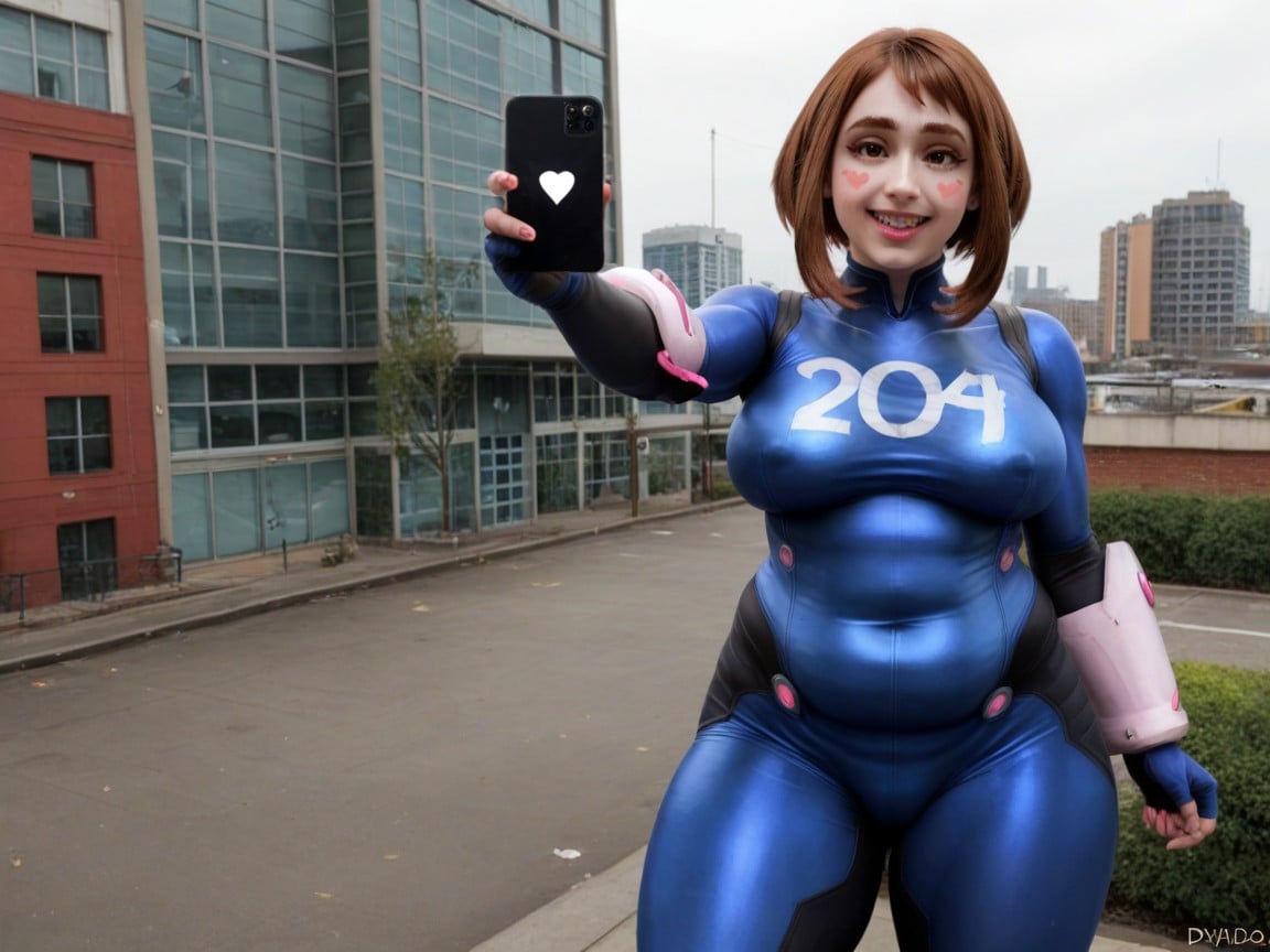 Celluite, Detailed Huge Eyes, Eyes Wide In Shock AI Porn