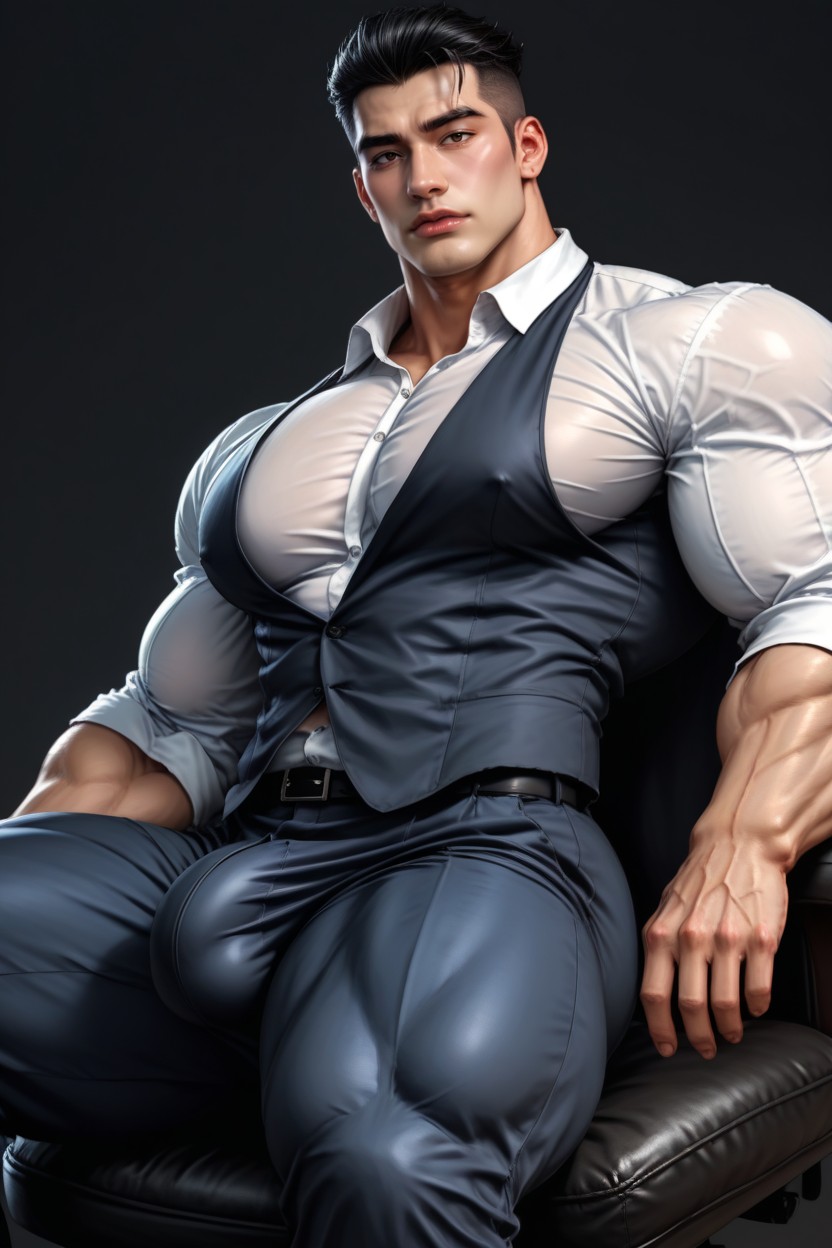 Broad Shoulders, Uhd, Wide Angle AI同性恋黄片